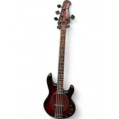 Used Sterling by Music Man RAY 34PB SCARLET Electric Bass Guitar