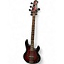Used Sterling by Music Man RAY 34PB SCARLET Electric Bass Guitar SCARLET