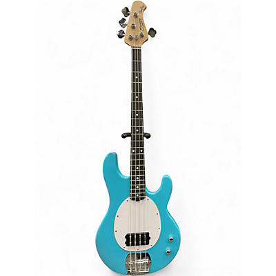 Used Sterling by Music Man RAY2 ELECTRIC BLUE Electric Bass Guitar