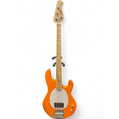 Used Sterling by Music Man RAY2 SUNRISE ORANGE Electric Bass Guitar