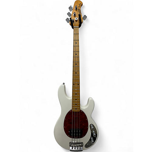 Used Sterling by Music Man RAY24C White Electric Bass Guitar White