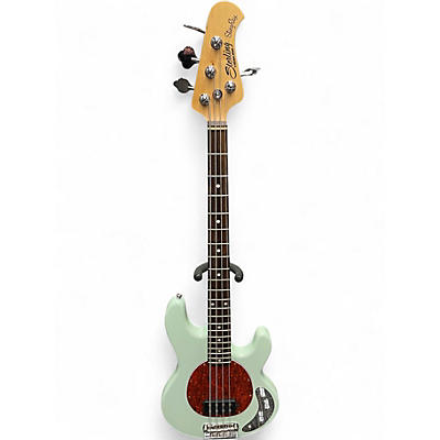 Used Sterling by Music Man RAY24CA Mint Green Electric Bass Guitar