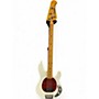 Used Sterling by Music Man RAY24CA Olympic White Electric Bass Guitar Olympic White