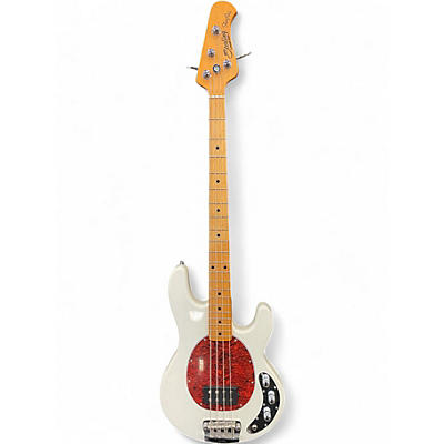 Used Sterling by Music Man RAY24CA Olympic White Electric Bass Guitar