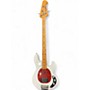 Used Sterling by Music Man RAY24CA Olympic White Electric Bass Guitar Olympic White