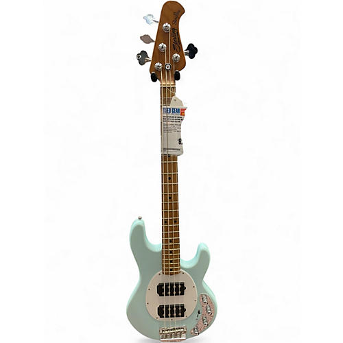 Used Sterling by Music Man RAY34 HH Daphne Blue Electric Bass Guitar Daphne Blue