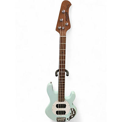 Used Sterling by Music Man RAY34 HH Daphne Blue Electric Bass Guitar