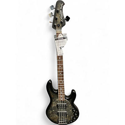 Used Sterling by Music Man RAY34 HH Trans Black Electric Bass Guitar