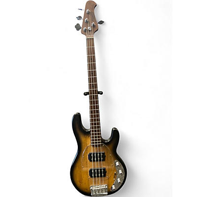 Used Sterling by Music Man RAY34HH Natural Burst Electric Bass Guitar