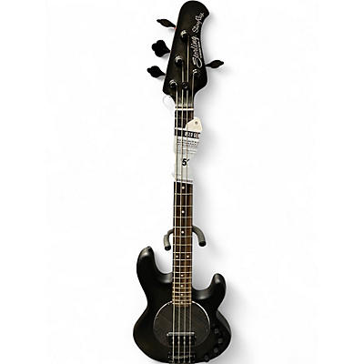 Used Sterling by Music Man RAY34PB BLACK BURL Electric Bass Guitar