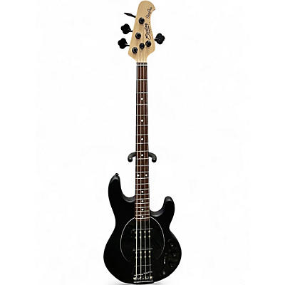Used Sterling by Music Man RAY4 HH Black Electric Bass Guitar
