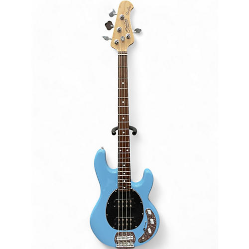 Sterling by Music Man Used Sterling by Music Man RAY4 HH CHOPPER BLUE Electric Bass Guitar CHOPPER BLUE