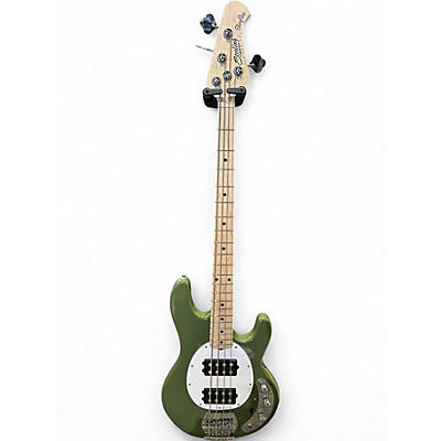 Used Sterling by Music Man RAY4HH OLIVE Electric Bass Guitar