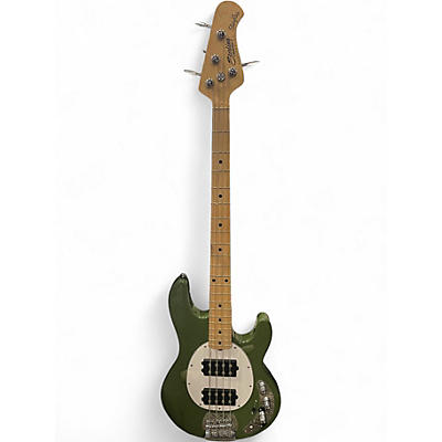 Used Sterling by Music Man RAY4HH Olive Electric Bass Guitar