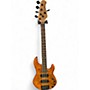 Used Sterling by Music Man RAY5 5 STRING HH Amber Electric Bass Guitar Amber