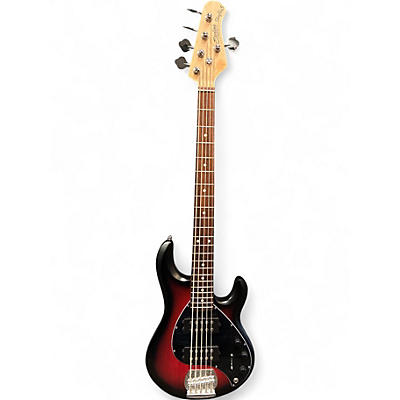 Used Sterling by Music Man RAY5HH 5 STRING Sunburst Electric Bass Guitar
