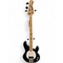 Used Sterling by Music Man Ray2 Black and White Electric Bass Guitar Black and White