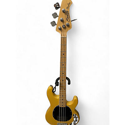 Sterling by Music Man Used Sterling by Music Man Ray24 Black and Yellow Electric Bass Guitar