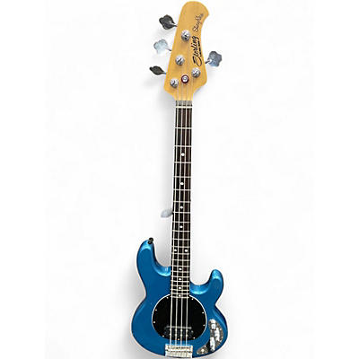 Used Sterling by Music Man Ray24 Blue Electric Bass Guitar