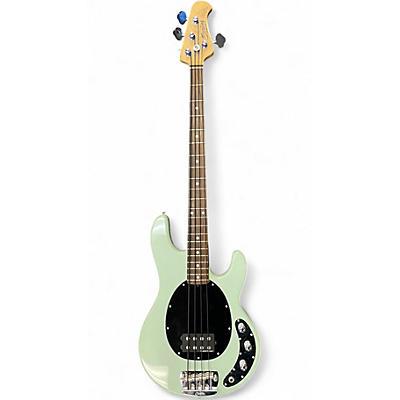 Used Sterling by Music Man Ray24 Seafoam Green Electric Bass Guitar