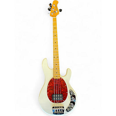 Used Sterling by Music Man Ray24CA Classic White Electric Bass Guitar