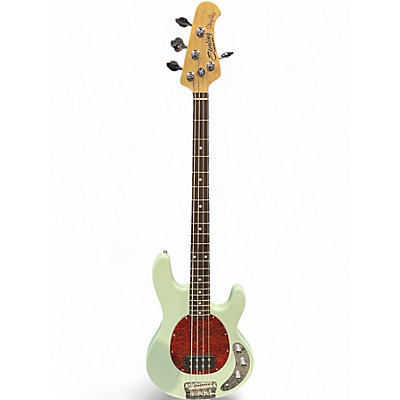 Used Sterling by Music Man Ray24CA Mint Green Electric Bass Guitar