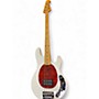 Used Sterling by Music Man Ray24CA Olympic White Electric Bass Guitar Olympic White