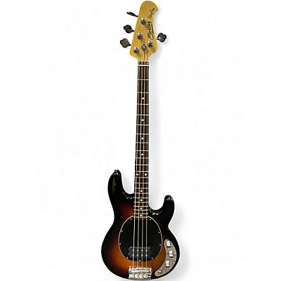Used Sterling by Music Man Ray34 3 Tone Sunburst Electric Bass Guitar