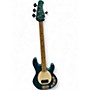 Used Sterling by Music Man Ray34 BLUE SPARKLE Electric Bass Guitar BLUE SPARKLE