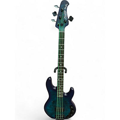 Sterling by Music Man Used Sterling by Music Man Ray34 Blue Electric Bass Guitar