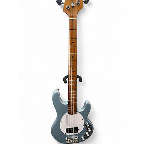 Used Sterling by Music Man Ray34 Blue Electric Bass Guitar Blue
