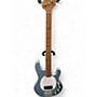 Used Sterling by Music Man Ray34 Blue Electric Bass Guitar Blue