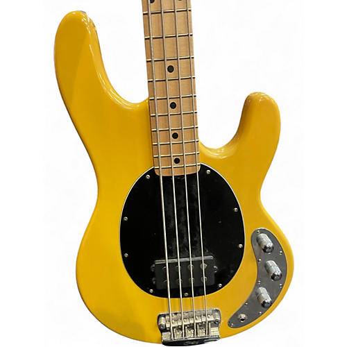 Used Sterling by Music Man Ray34 Butterscotch Electric Bass Guitar Butterscotch