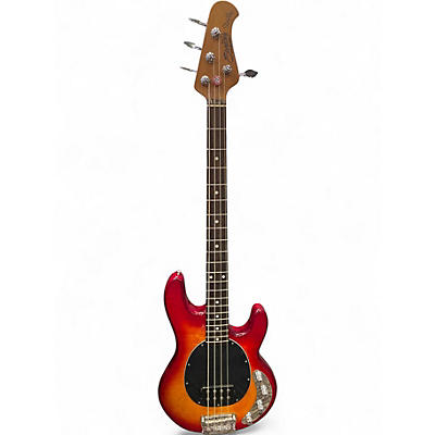 Used Sterling by Music Man Ray34 Cherry Burst Electric Bass Guitar