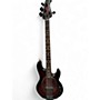 Used Sterling by Music Man Ray34 Dark Scarlet Burst Electric Bass Guitar Dark Scarlet Burst