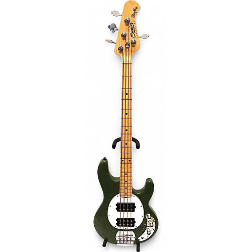 Used Sterling by Music Man Ray34 Green Electric Bass Guitar Green