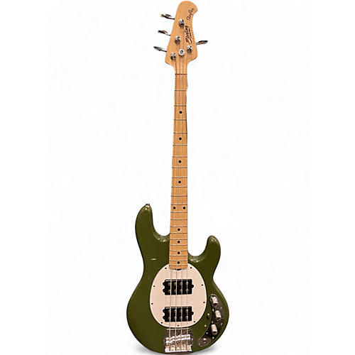 Used Sterling by Music Man Ray34 Green Electric Bass Guitar Green