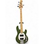 Used Sterling by Music Man Ray34 Green Electric Bass Guitar Green