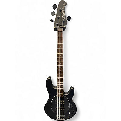 Used Sterling by Music Man Ray34 HH Stealth Black Electric Bass Guitar