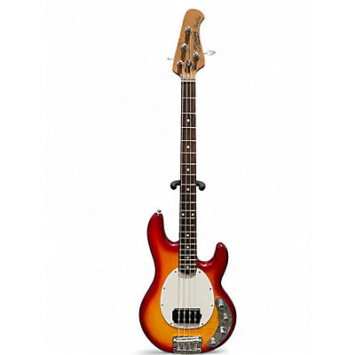 Used Sterling by Music Man Ray34 Heritage Cherry Sunburst Electric Bass Guitar