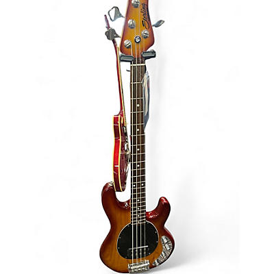 Used Sterling by Music Man Ray34 Honey Burst Electric Bass Guitar