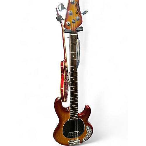 Used Sterling by Music Man Ray34 Honey Burst Electric Bass Guitar Honey Burst