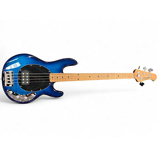 Used Sterling by Music Man Ray34 Neptune Blue Electric Bass Guitar Neptune Blue