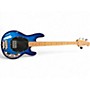 Used Sterling by Music Man Ray34 Neptune Blue Electric Bass Guitar Neptune Blue