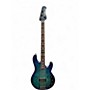 Used Sterling by Music Man Ray34 Neptune Blue Electric Bass Guitar Neptune Blue