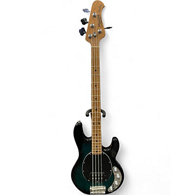 Used Sterling by Music Man Ray34 Ocean Blue Burst Electric Bass Guitar