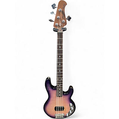 Used Sterling by Music Man Ray34 PURPLE SUNSET Electric Bass Guitar