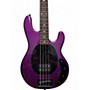 Used Sterling by Music Man Used Sterling by Music Man Ray34 Purple sparkle Electric Bass Guitar Purple sparkle