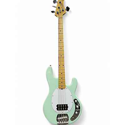 Used Sterling by Music Man Ray34 Seafoam Green Electric Bass Guitar