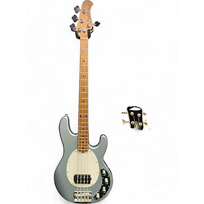 Sterling by Music Man Used Sterling by Music Man Ray34 Silver MIST Electric Bass Guitar